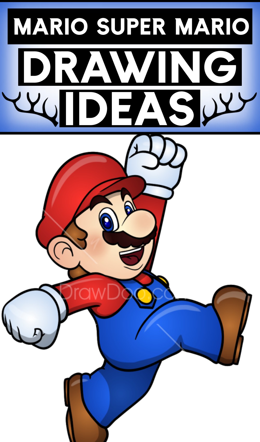 How To Draw Mario Super Mario