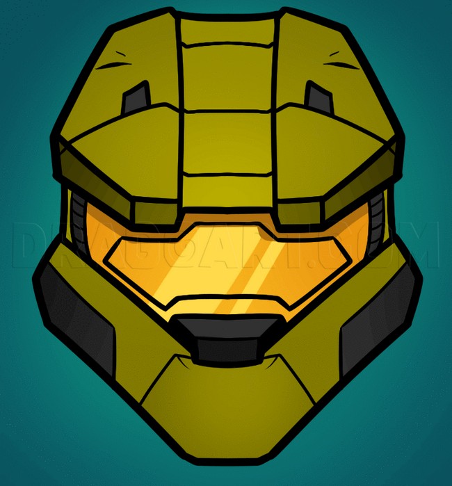 How To Draw Master Chief Easy