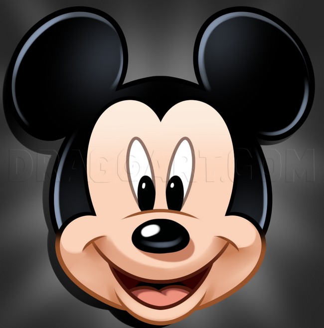 How To Draw Mickey Mouse For Kids