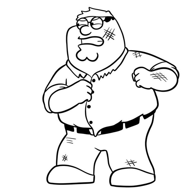 How To Draw Peter Griffin 2