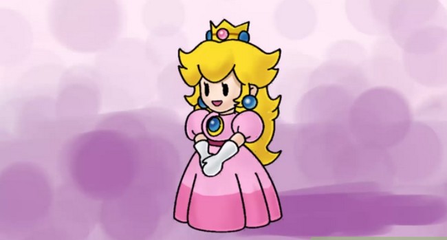 How To Draw Princess Peach 2