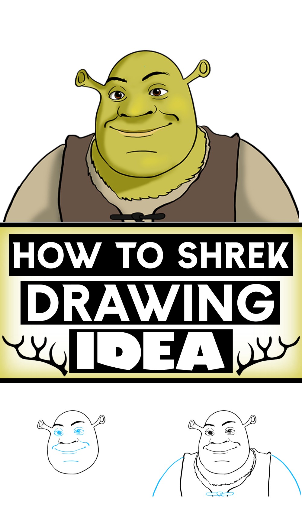How To Draw Shrek