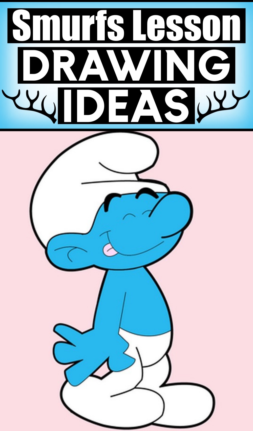 How To Draw Smurfs With Drawing Lesson