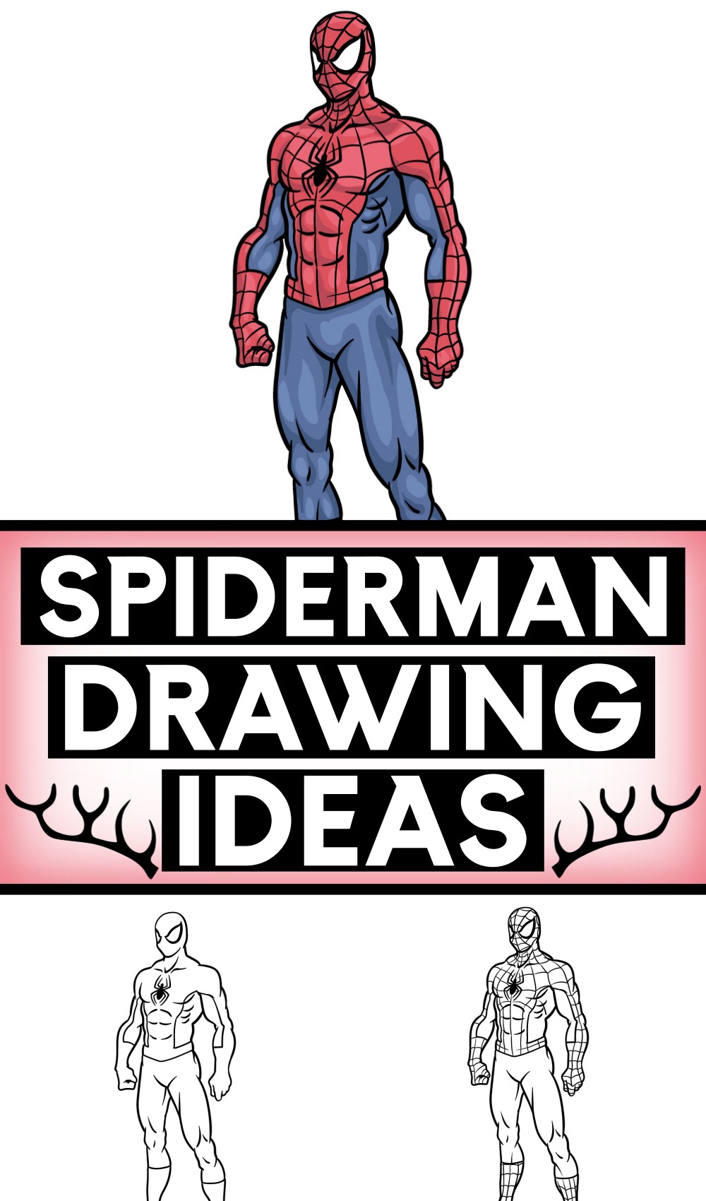 How To Draw Spiderman