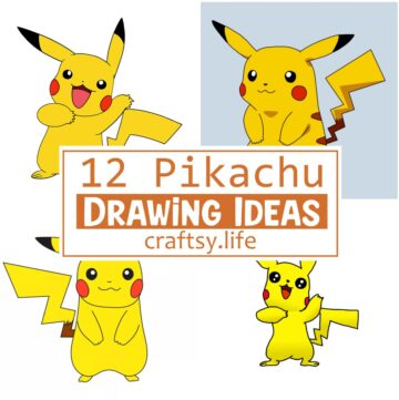 12 Pikachu Drawing Ideas