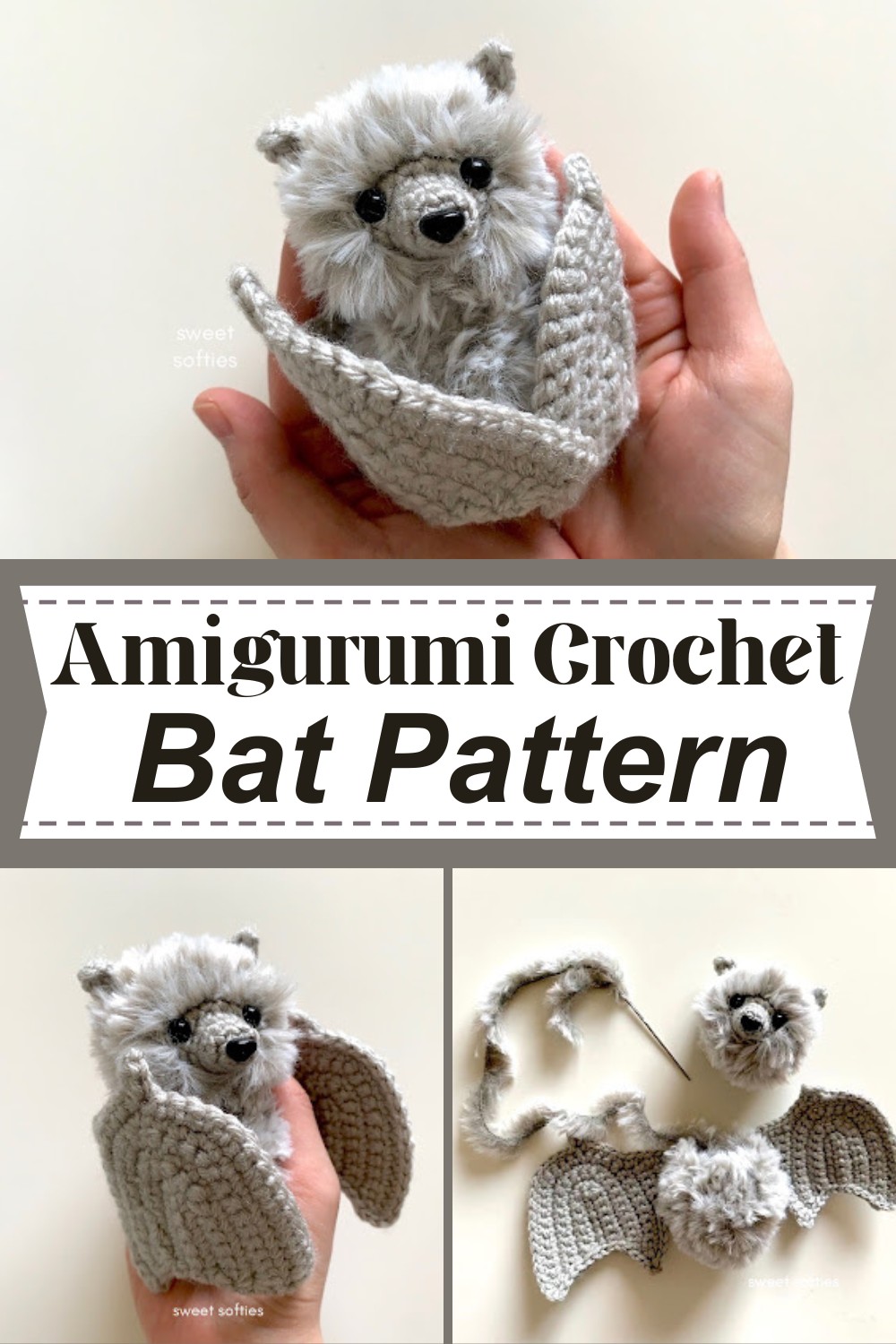 Amigurumi Crochet Bat Pattern