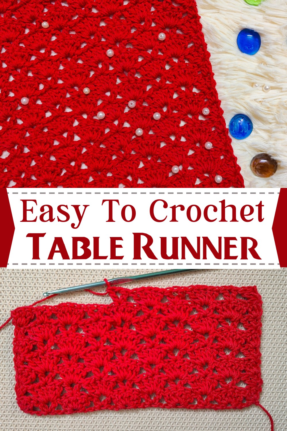 Easy To Crochet Table Runner