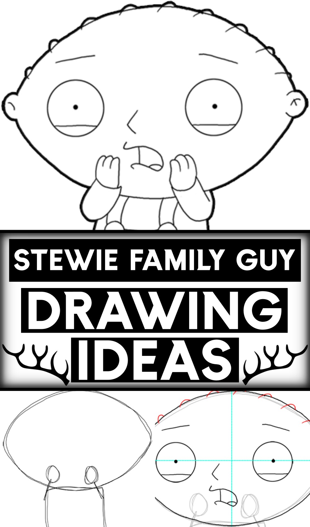 How To Draw Stewie From Family Guy