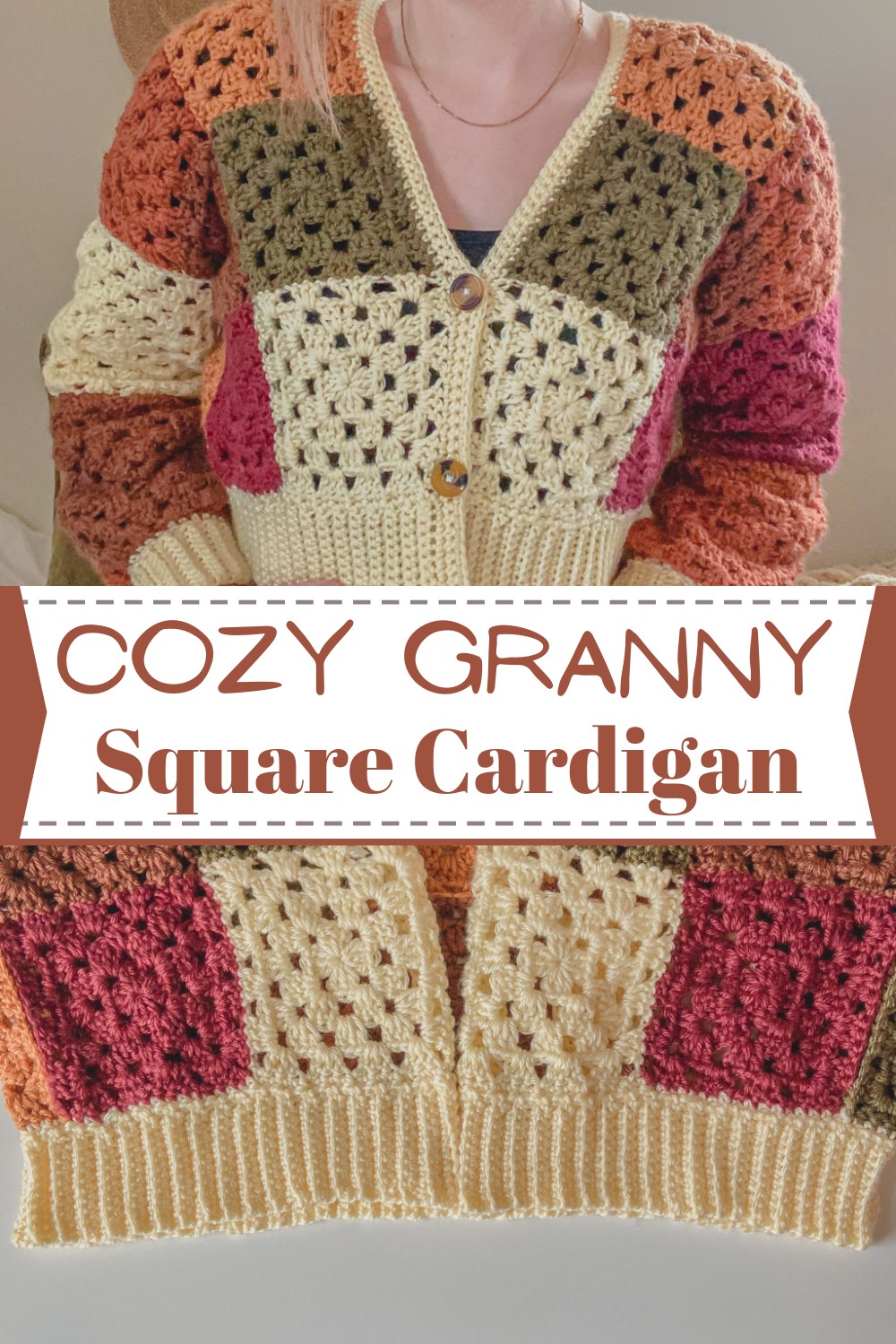 Cozy Granny Square Cardigan