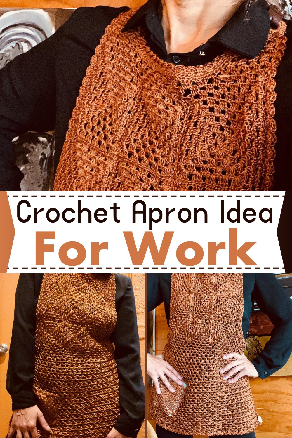 Crochet Apron Idea For Work