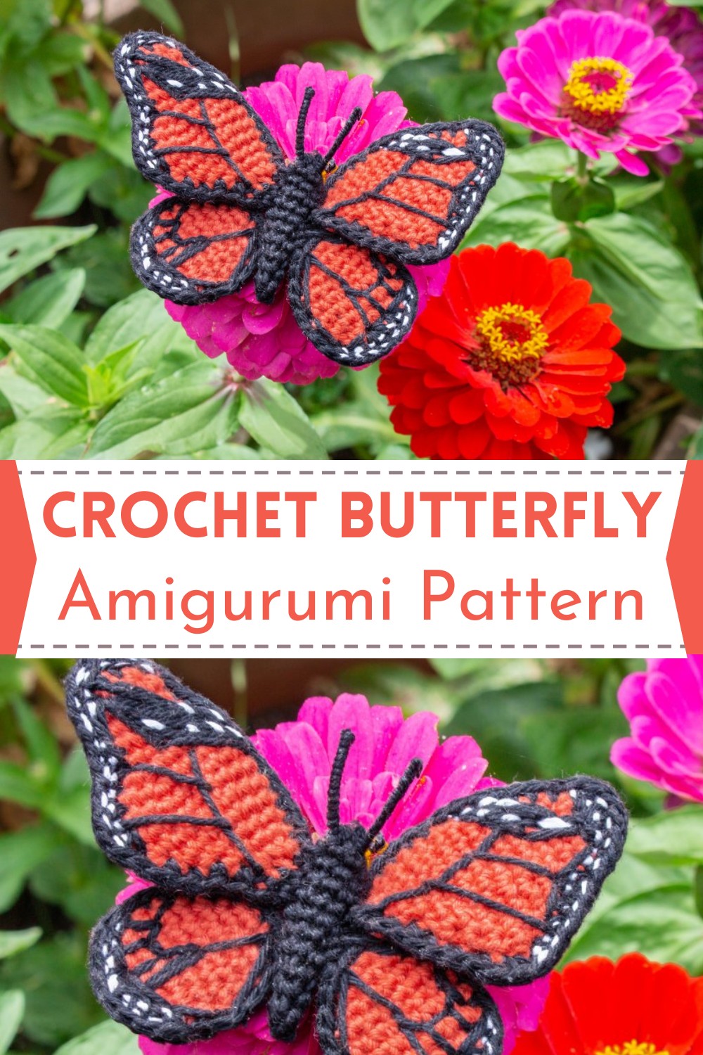 Crochet Butterfly Amigurumi Pattern