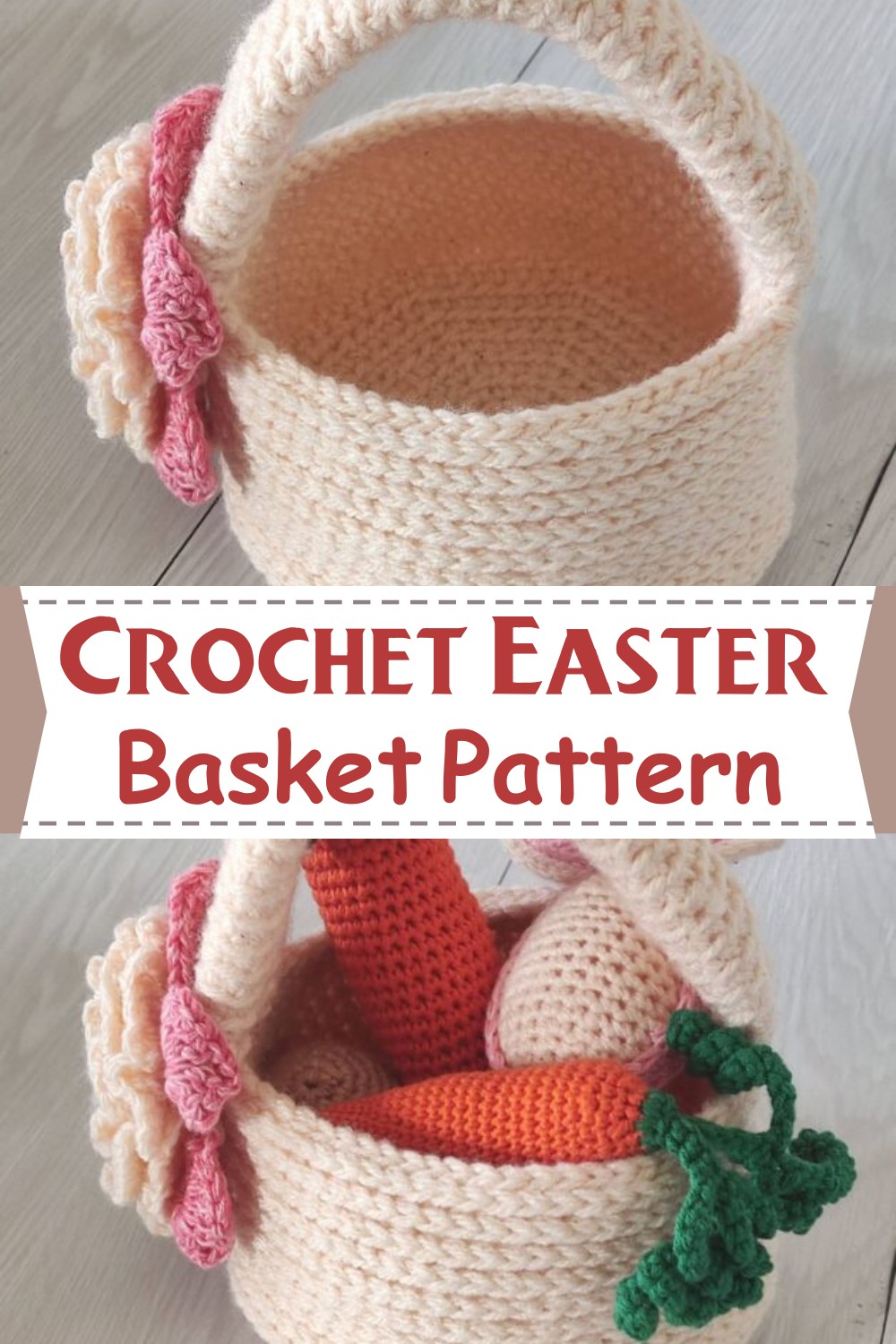 Crochet Easter Basket Pattern