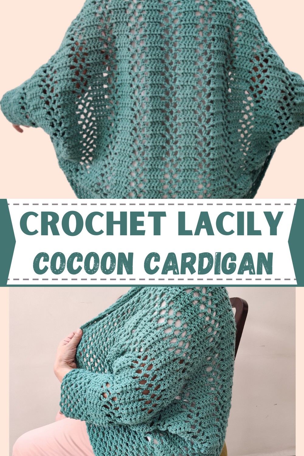 Crochet Lacily Cocoon Cardigan