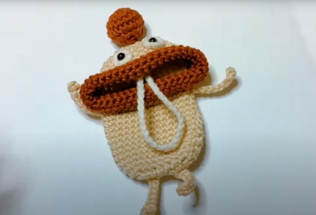 Crochet Monster Key Case