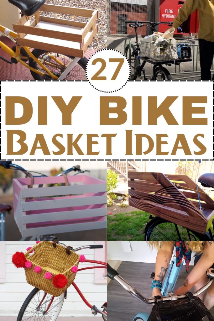 27 DIY Bike Basket Ideas For Storage Craftsy