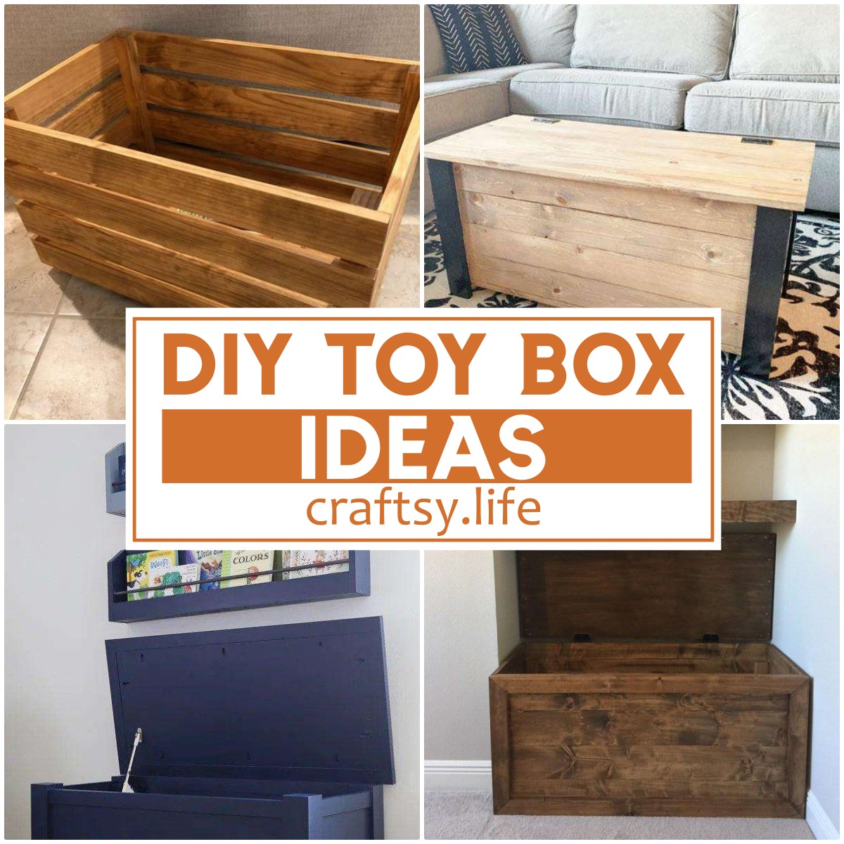 DIY Toy Box Ideas