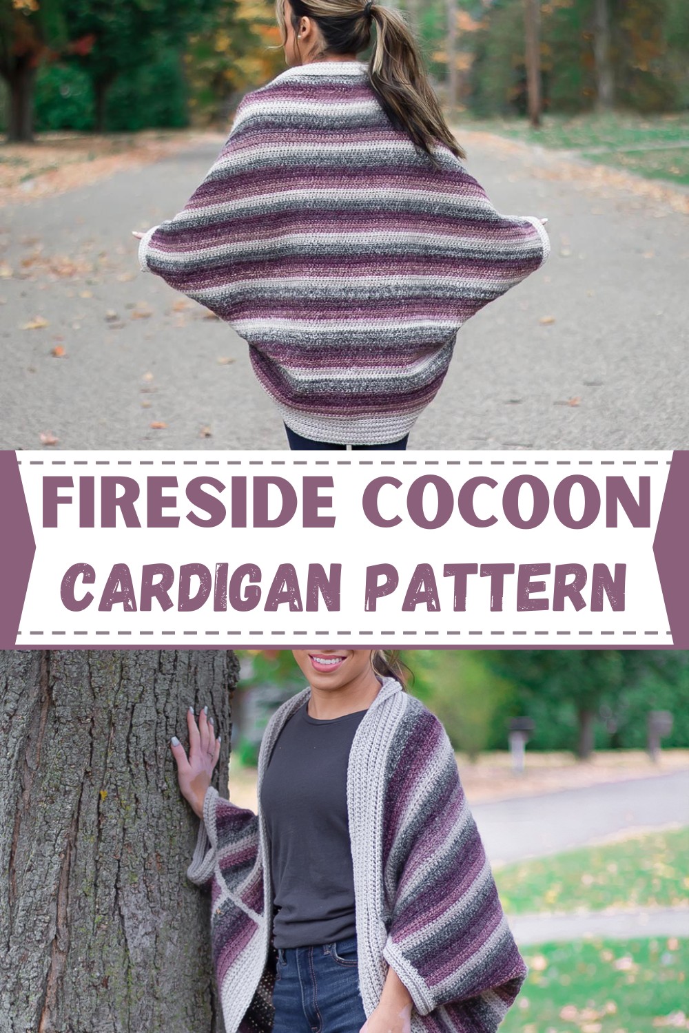 Fireside Cocoon Cardigan Pattern