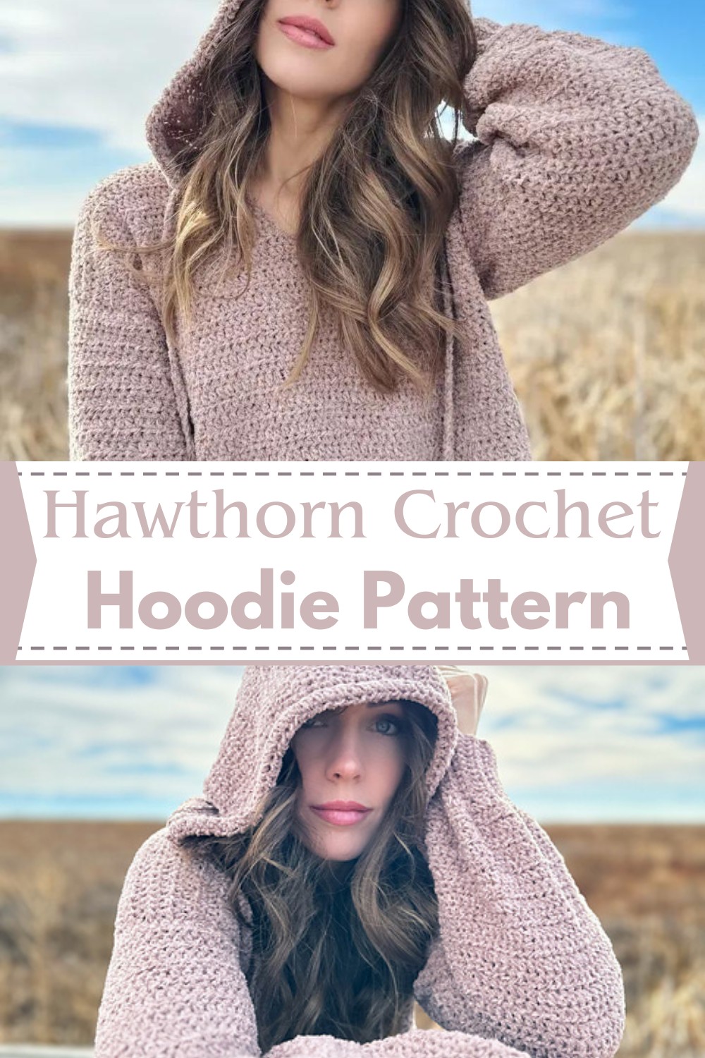 Hawthorn Crochet Hoodie Pattern