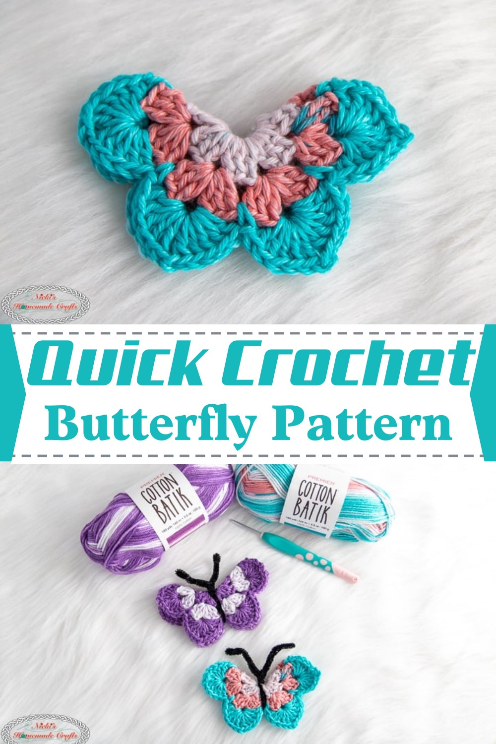 Quick Crochet Butterfly Pattern Free