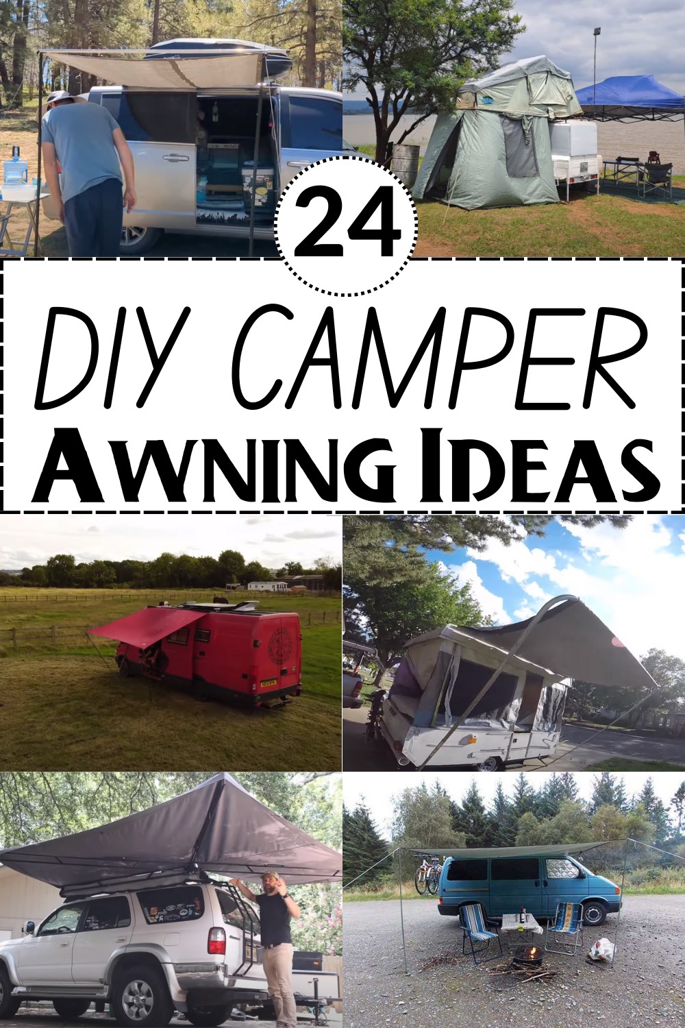 DIY Camper Awning Ideas