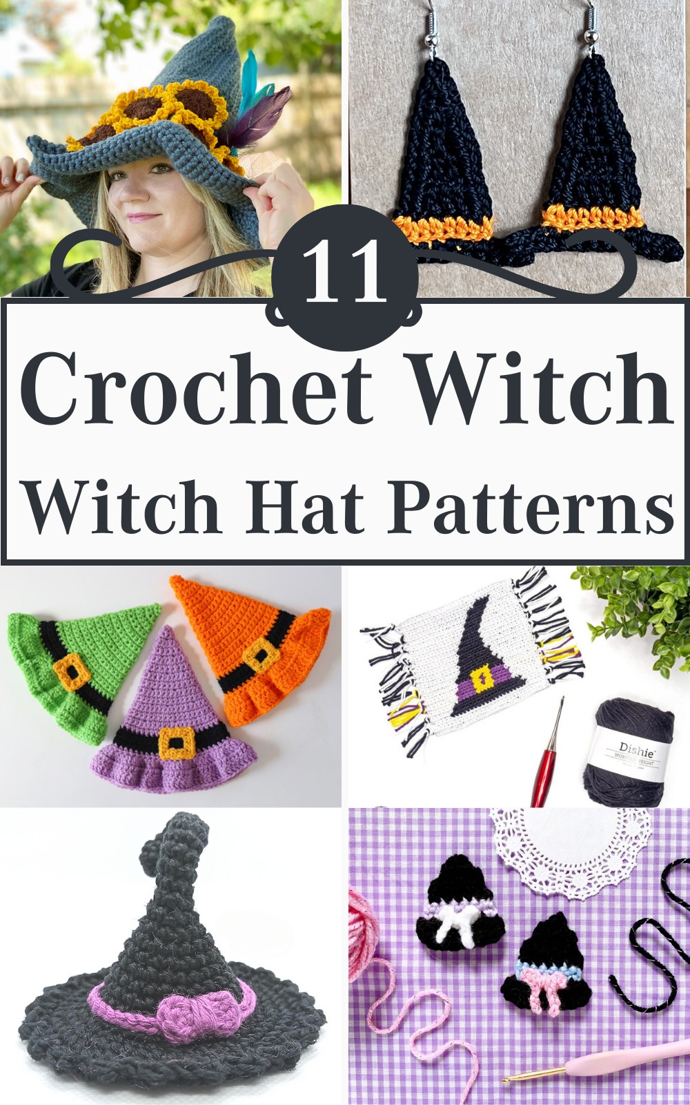 11 Free Crochet Witch Hat Patterns