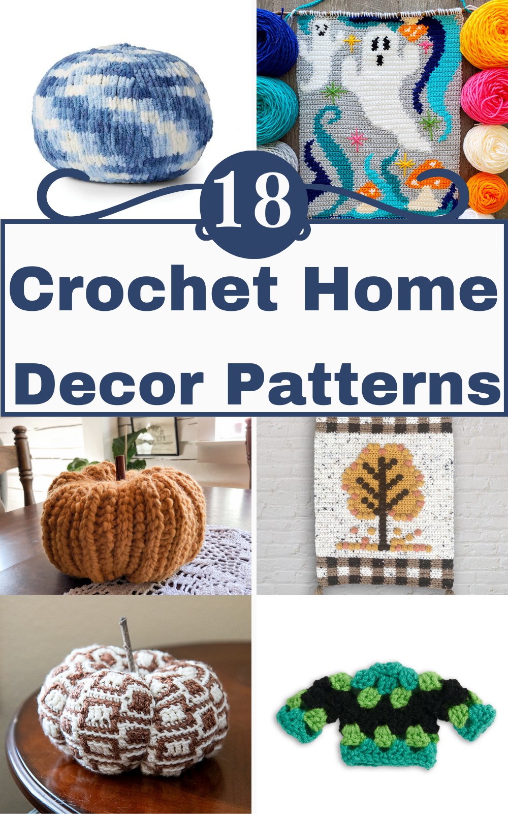 18 Free Crochet Home Decor Patterns