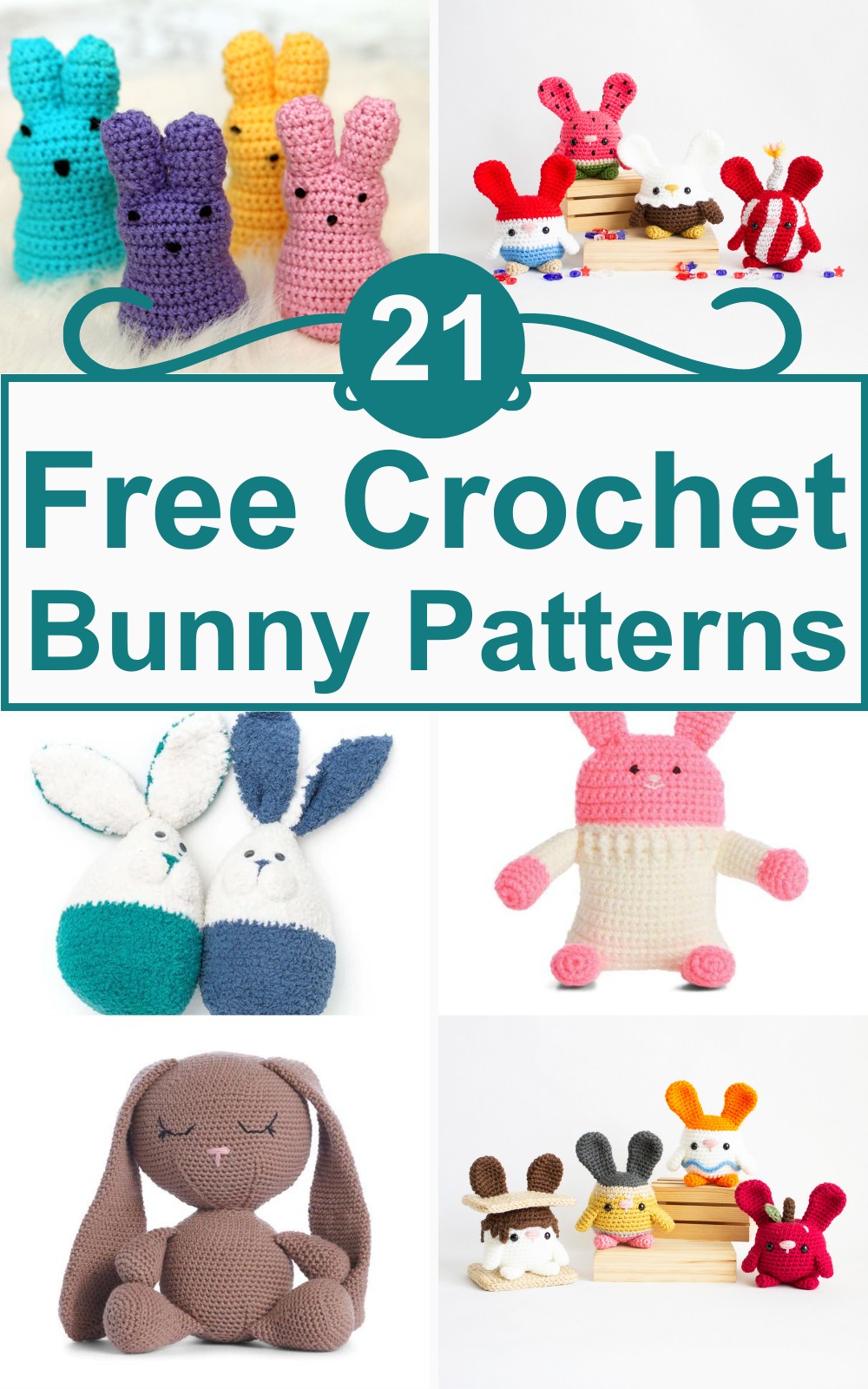 21 Free Crochet Bunny Patterns