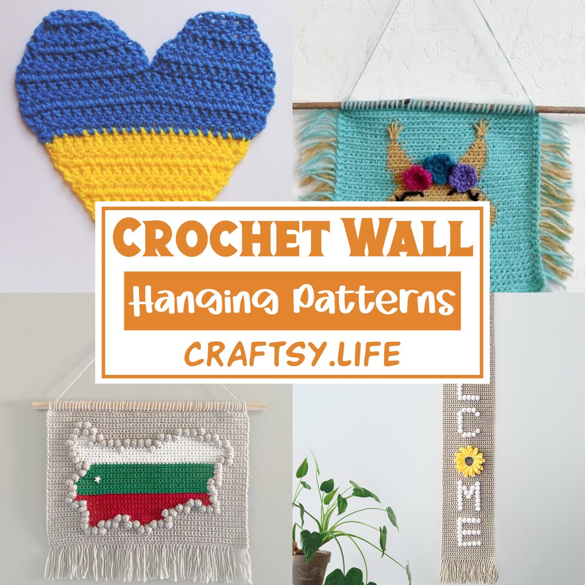 3 Free Crochet Wall Hanging Patterns