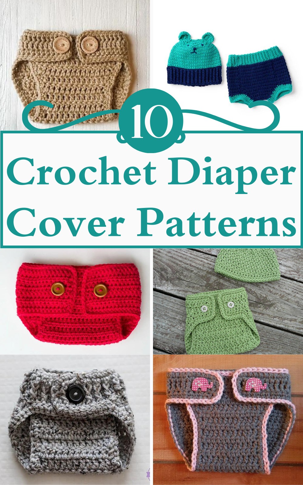 4 Free Crochet Diaper Cover Patterns