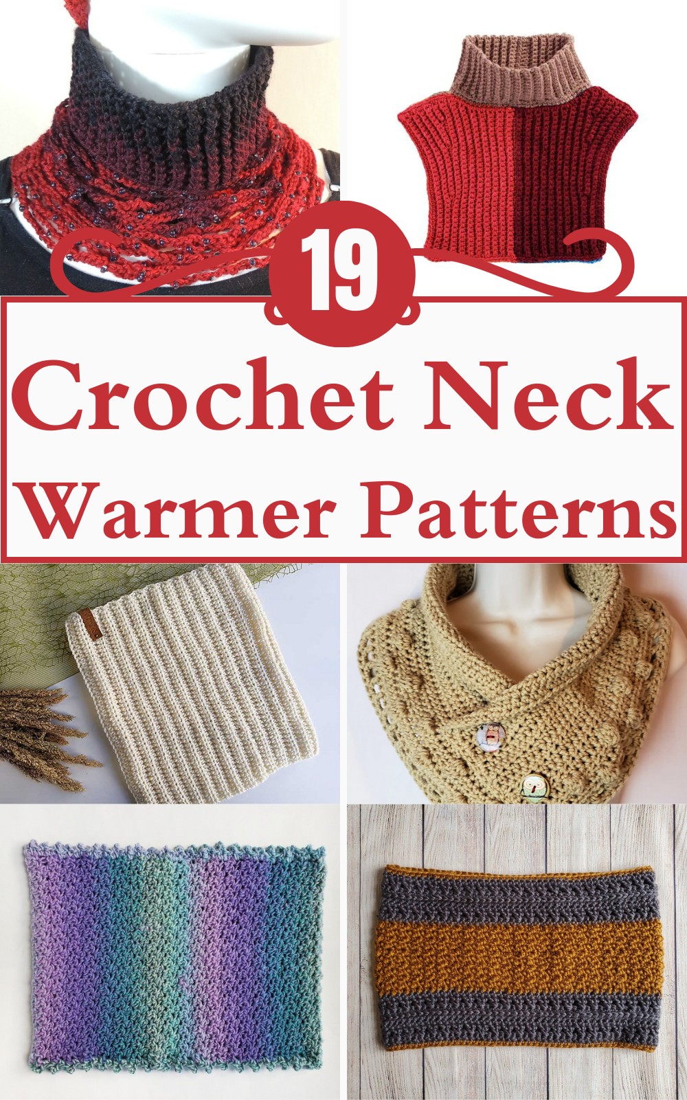 4 Free Crochet Neck Warmer Patterns