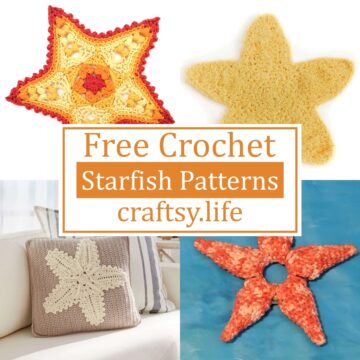 4 Free Crochet Starfish Patterns