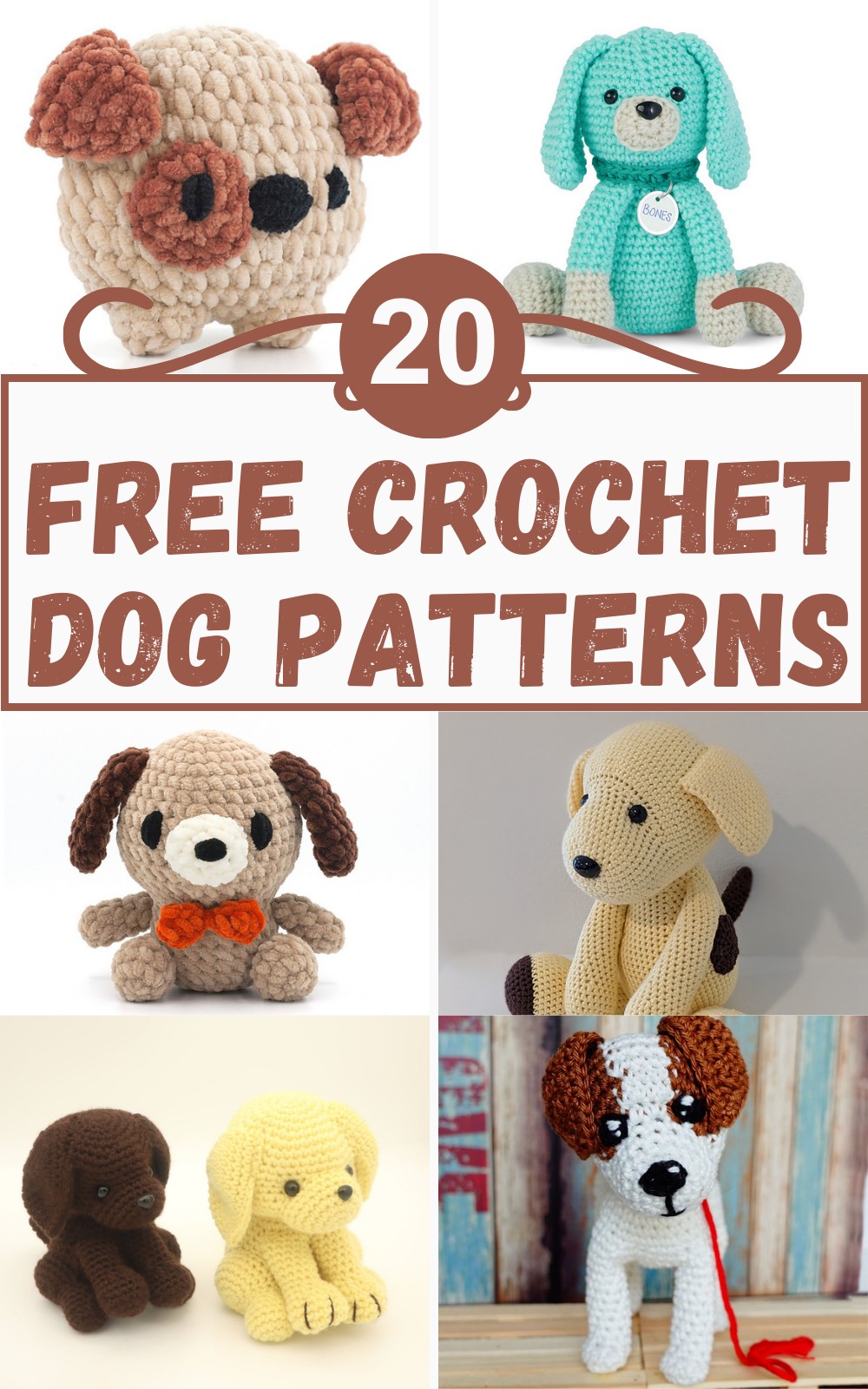 5 Free Crochet Dog Patterns