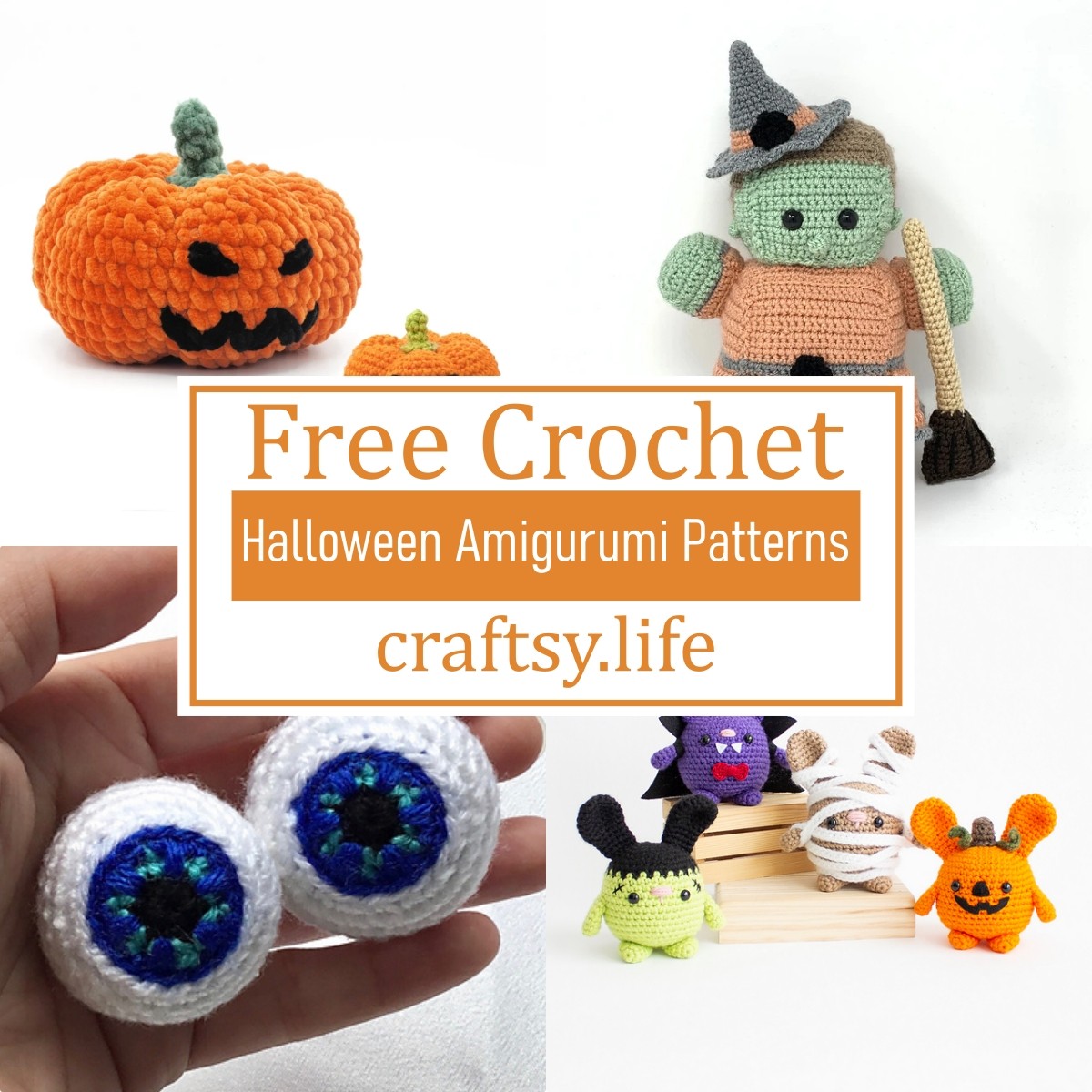 Free Crochet Halloween Amigurumi Patterns