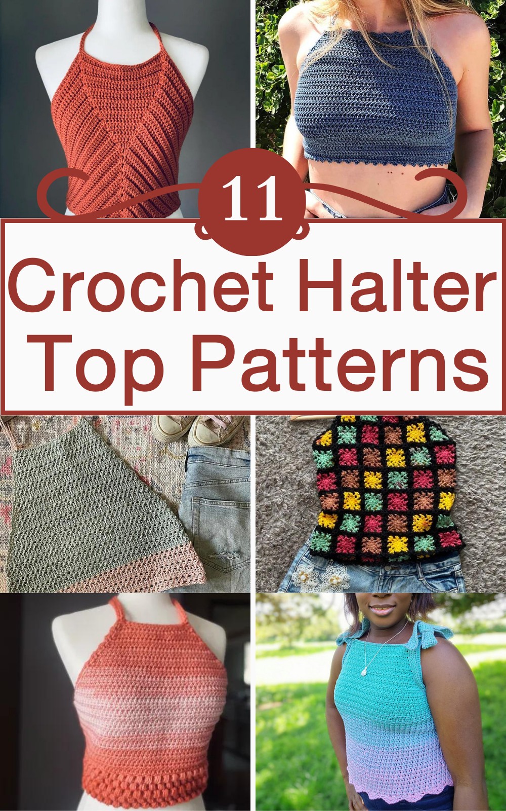 5 Free Crochet Halter Top Patterns