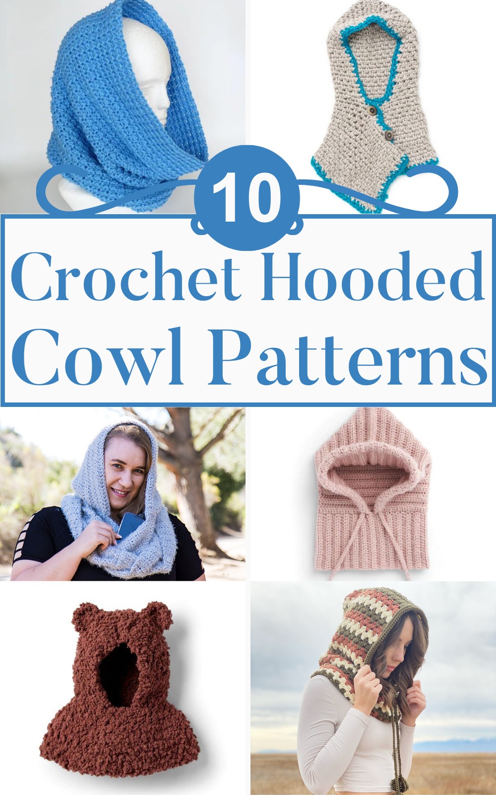 5 Free Crochet Hooded Cowl Patterns