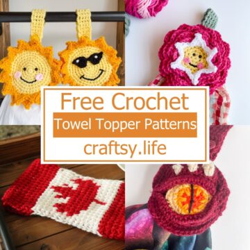 5 Free Crochet Towel Topper Patterns