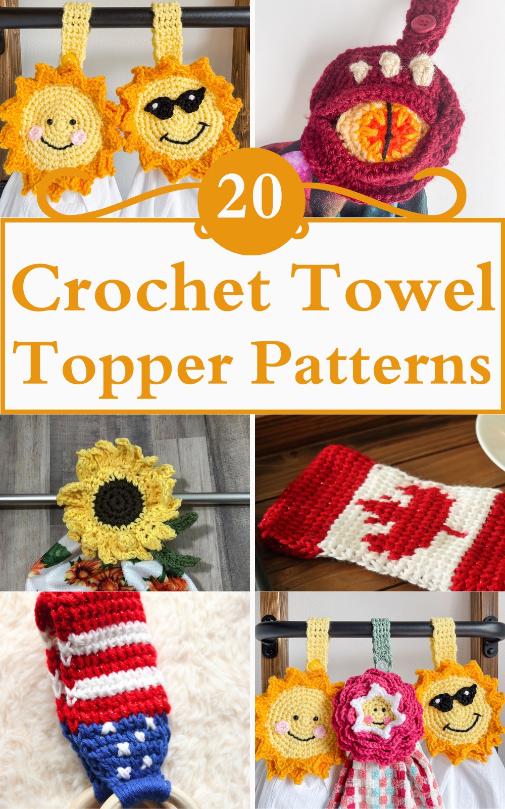 5 Free Crochet Towel Topper Patterns