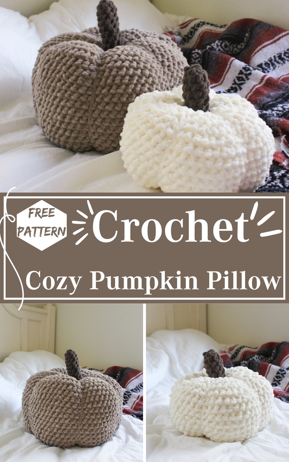 Cozy Pumpkin Pillow