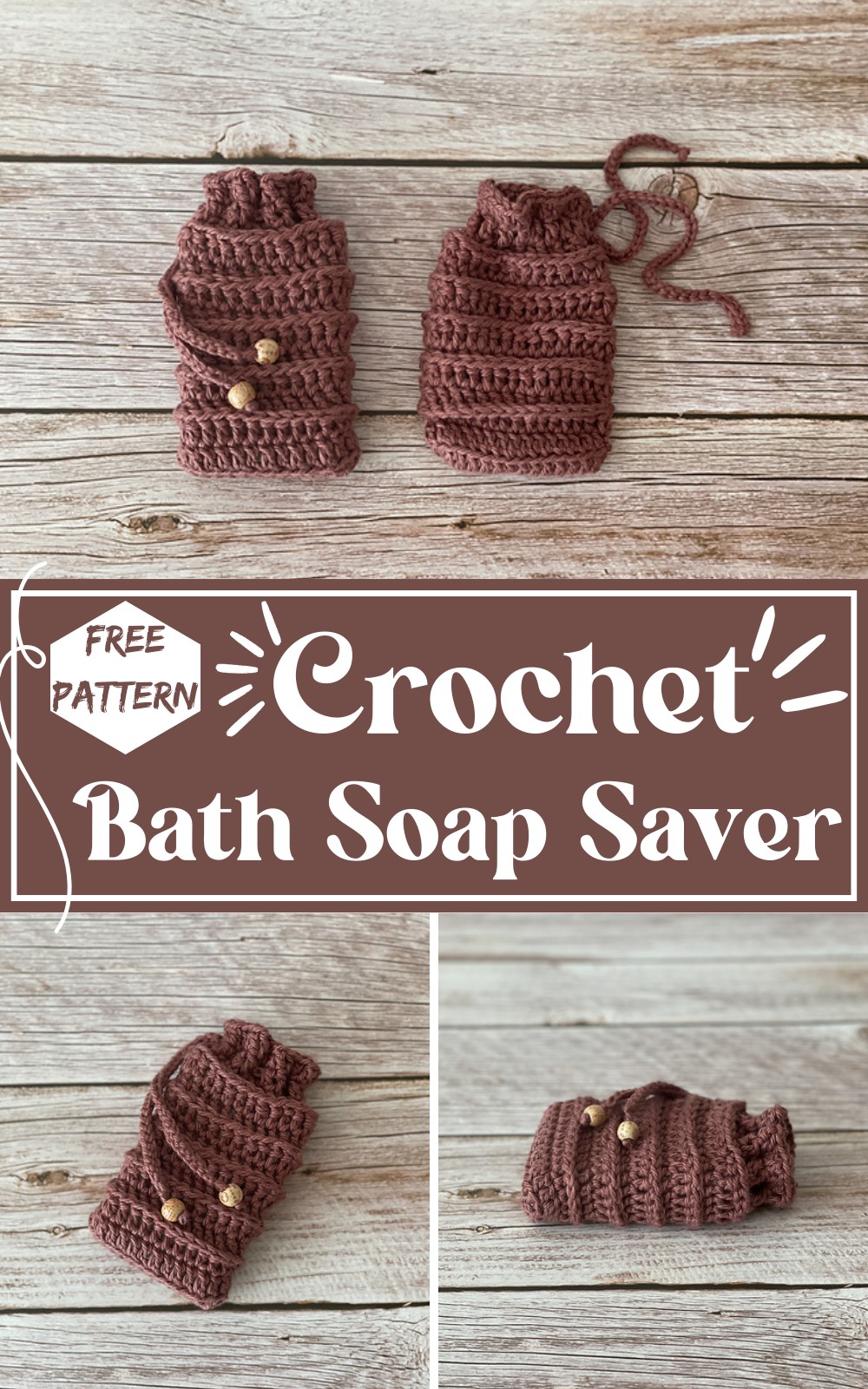 Crochet Alpine Bath Soap Saver