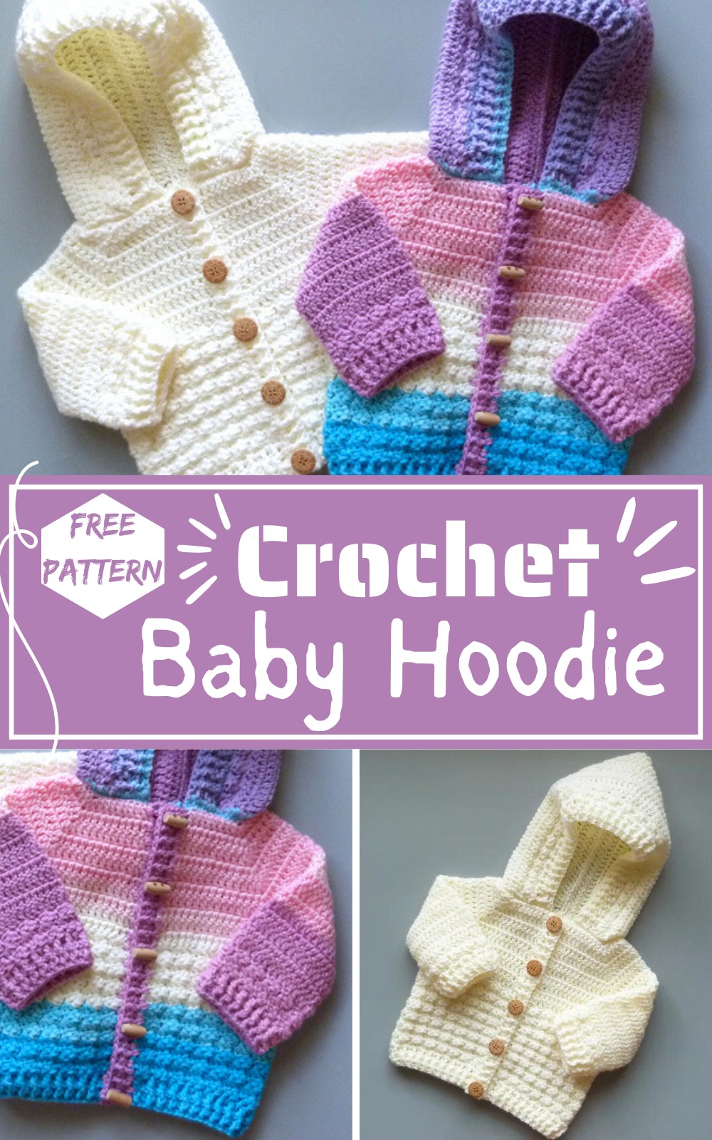 Crochet Baby Hoodie