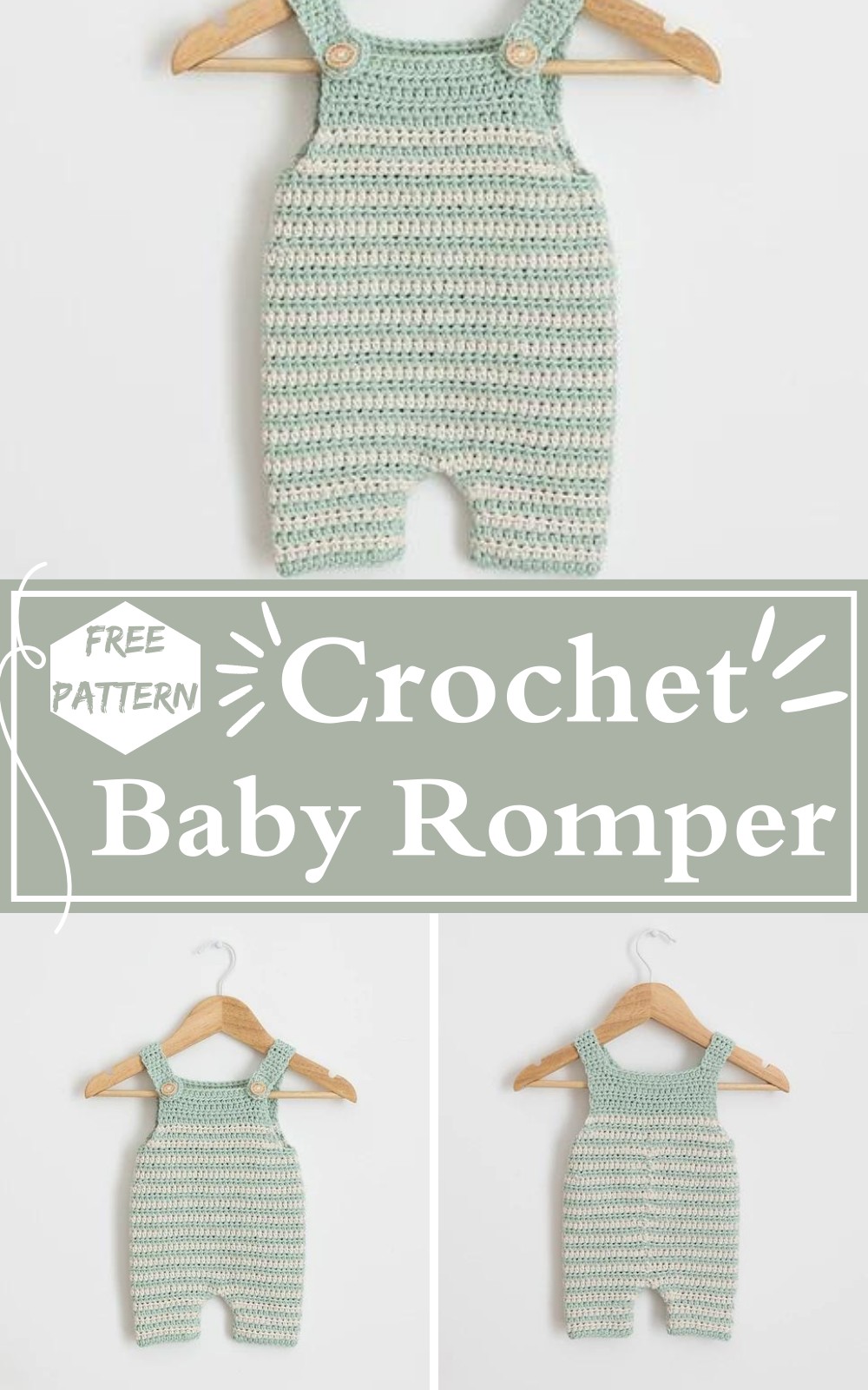 Crochet Baby Romper