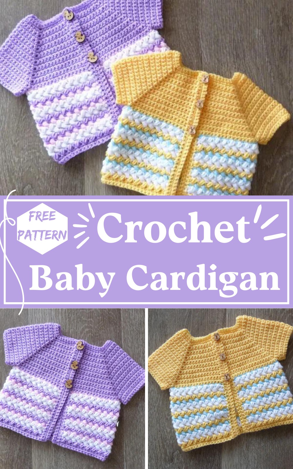 Crochet Bouncing Baby Cardigan