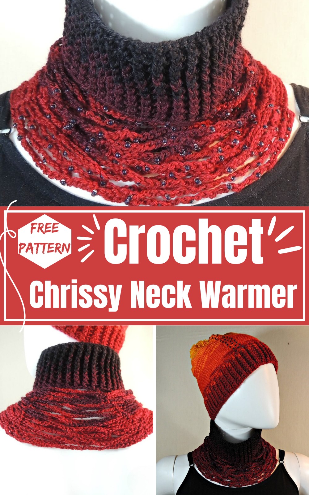 Crochet Chrissy Neck Warmer