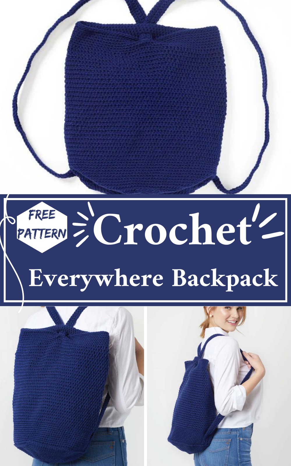 Crochet Everywhere Backpack