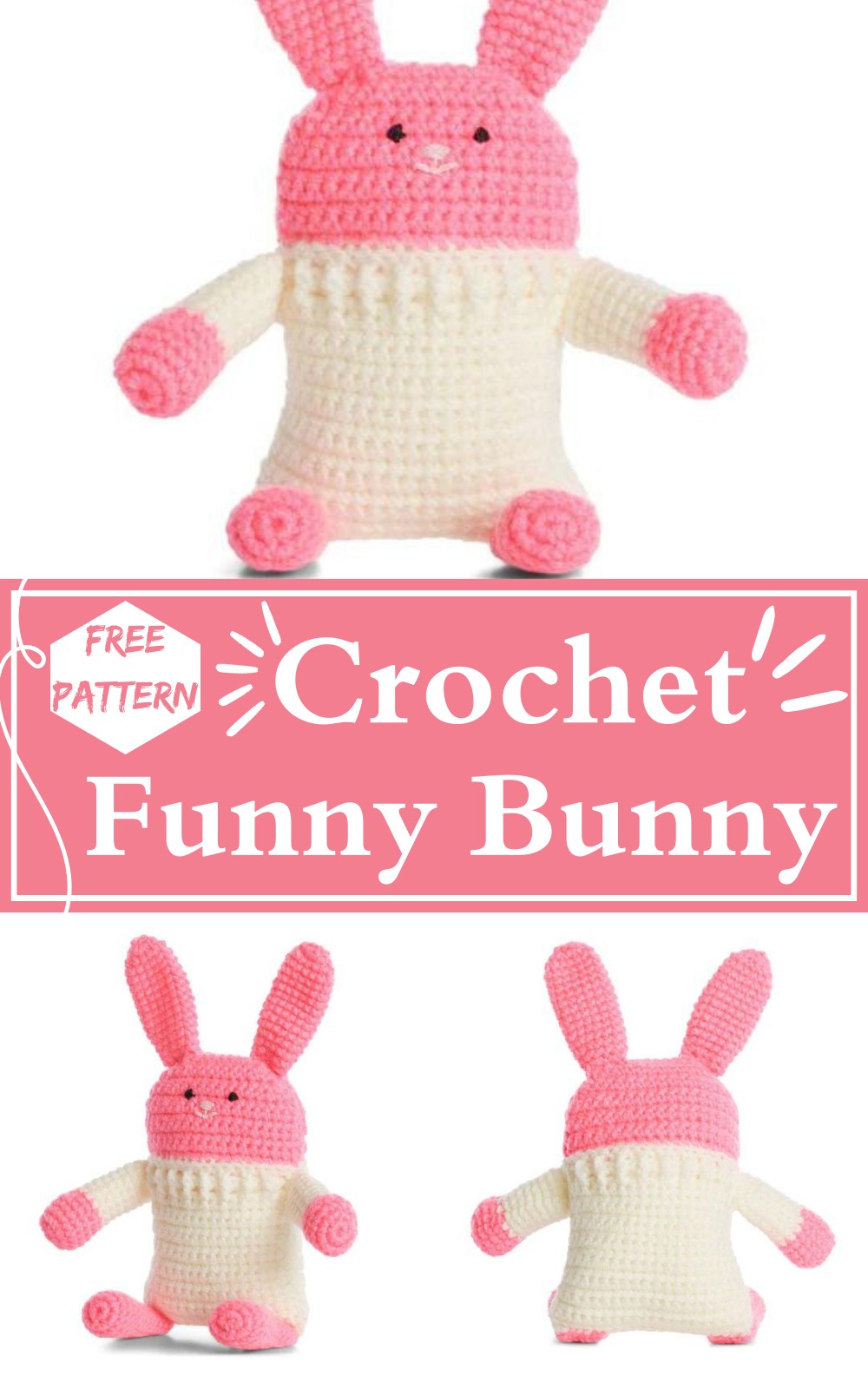 Crochet Funny Bunny