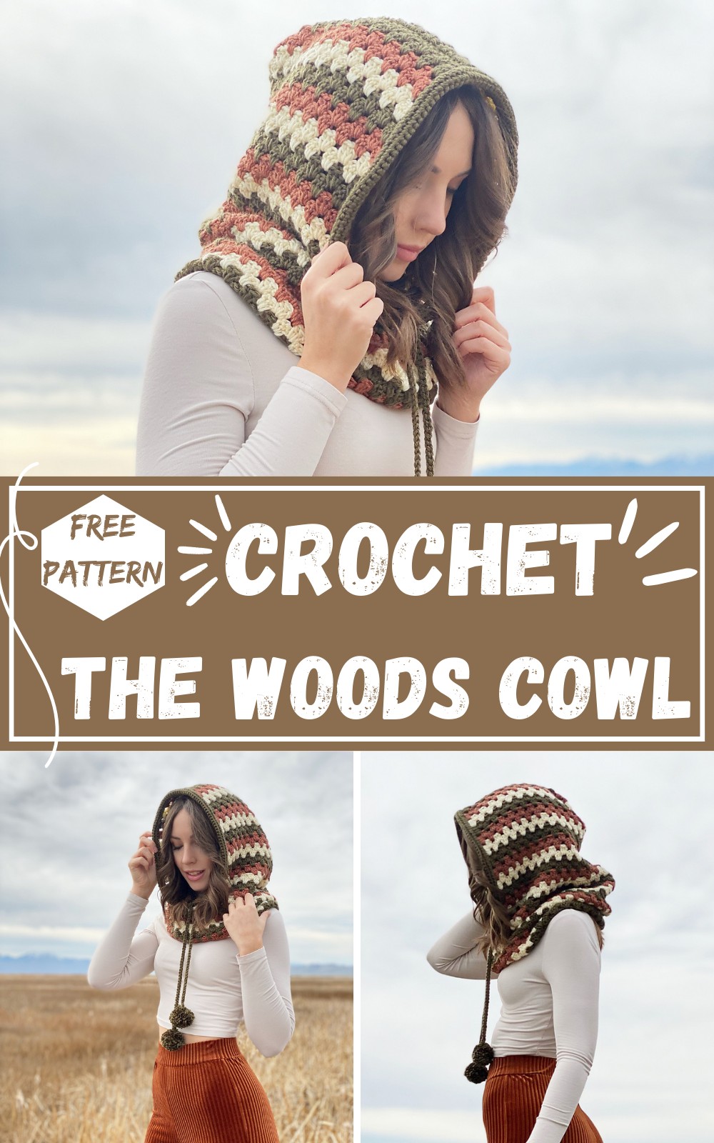 Crochet Into The Woods Cowl