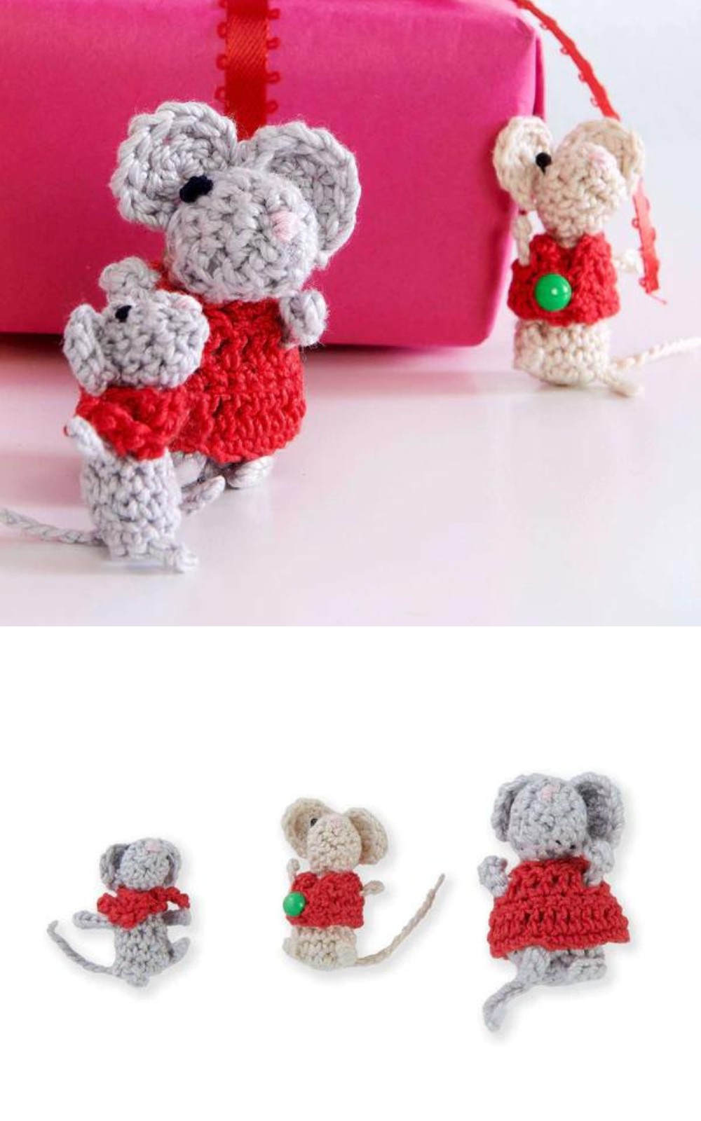 Crochet Micro And Mini Mouse