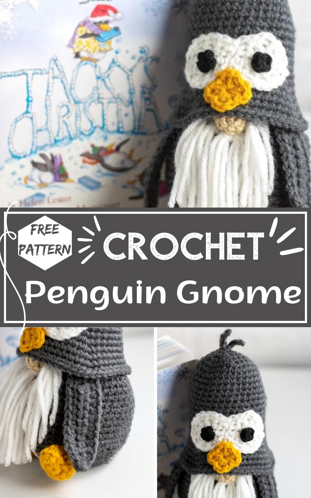 Crochet Penguin Gnome Pattern