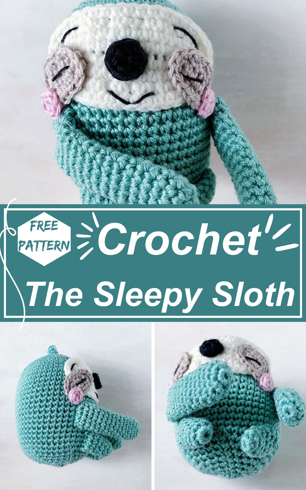 Crochet Shoutaro The Sleepy Sloth