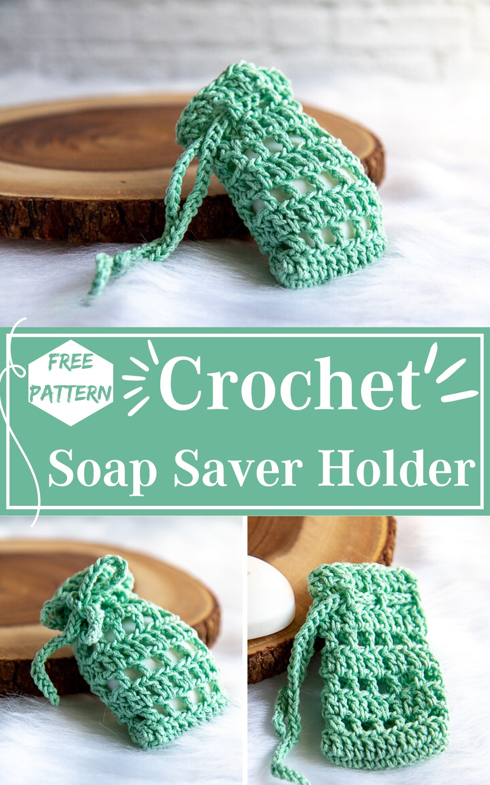 Crochet Soap Saver Holder